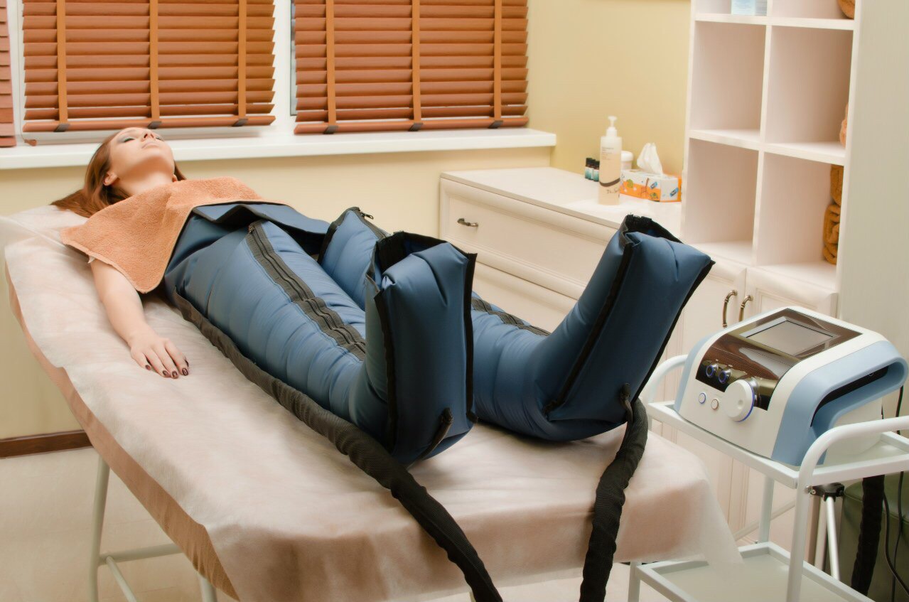 Аппаратный массаж тела при варикозе