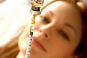 После плазмолифтинга, уколы плазмы в лицо, курс плазмолифтинга - плазма крови для лица. Косметология в Киеве